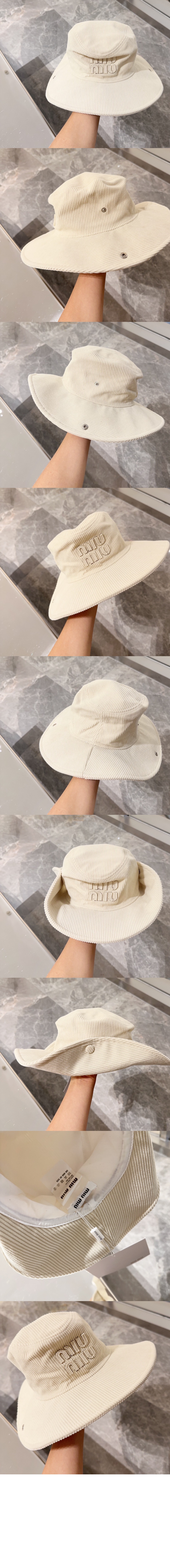 미러급레플리카사이트 | 세계명품레플리카 전문 쇼핑몰  | 레플모아 - 코듀로이 텍스처 벙거지 5HC198 &gt; 미우미우
