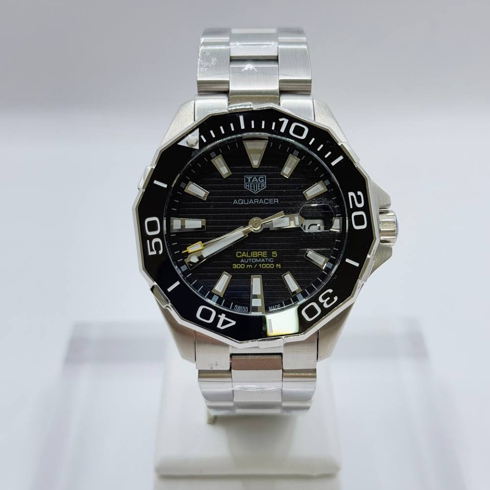 태그호이어 아쿠아레이서 300 검판 43MM [TA04]