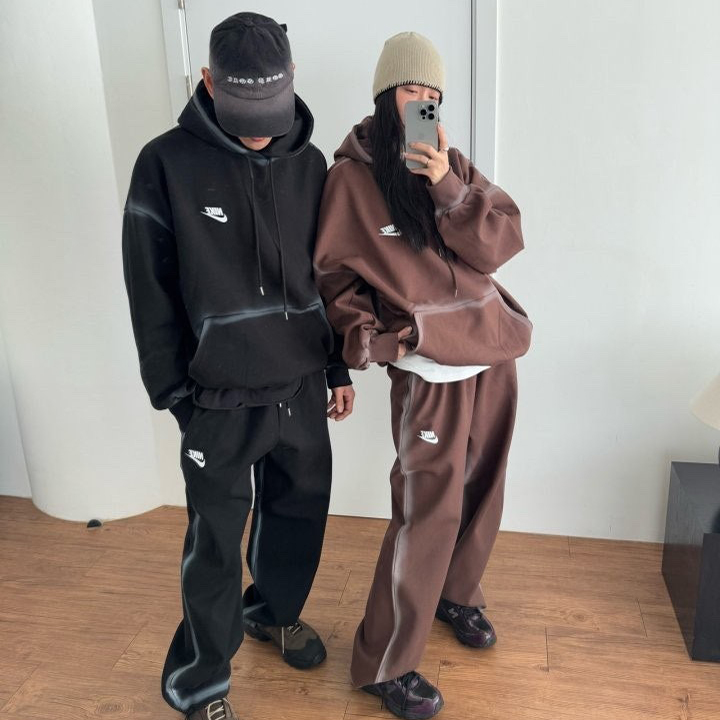 NK 스트레이 후드조거세트