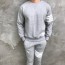 톰브라운 TB 사선 맨투맨 조거팬츠 세트