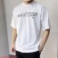 발렌시아가 더블 레이어 반팔 티셔츠