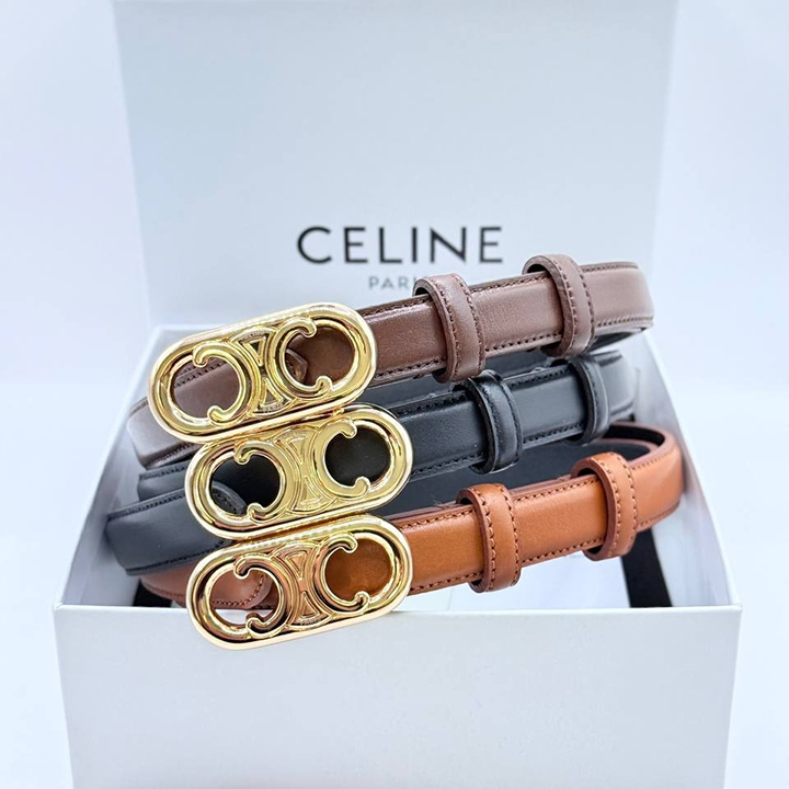 셀린느 타원가죽벨트20mm 여성