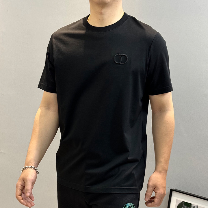 디올 라운드넥 반팔 티셔츠
