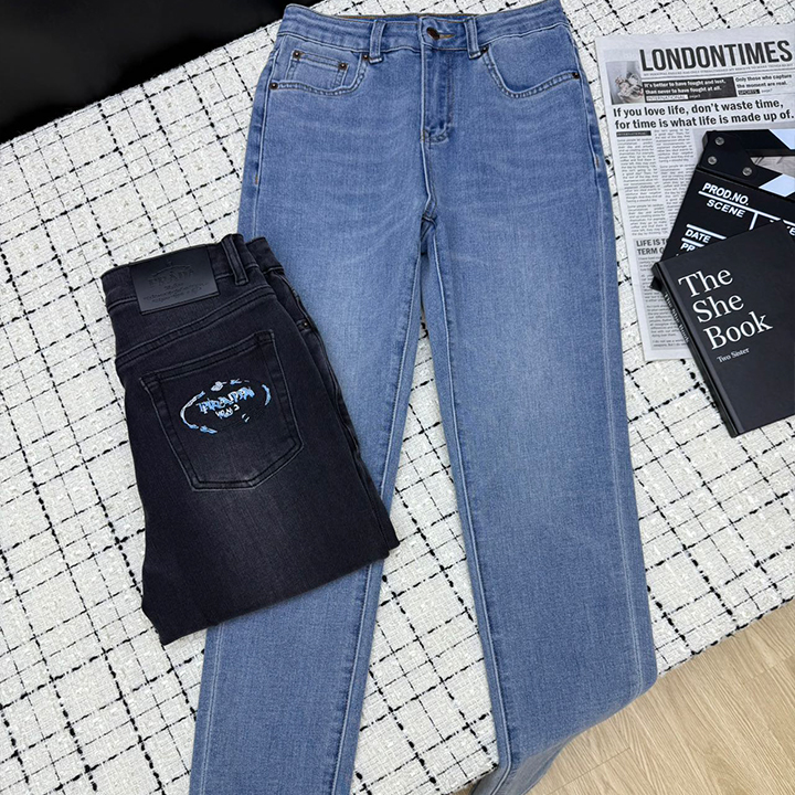 프라다 스키니 팬츠