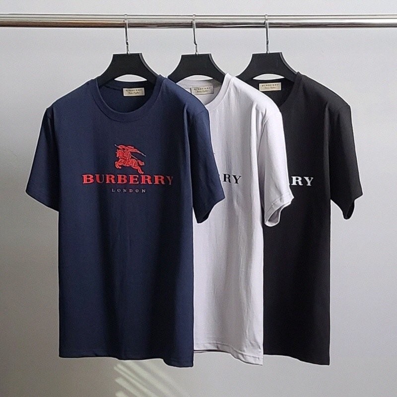 버버리 BBR 기사 레터링 반팔티셔츠