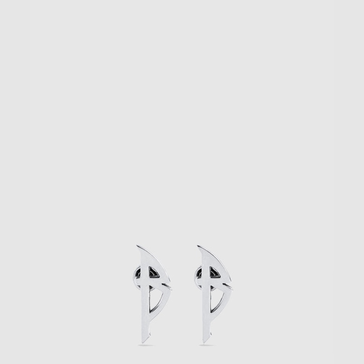 발렌시아가 타이포 메탈 귀걸이 787785