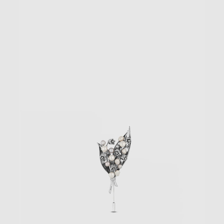 디올 은방울꽃 브로치 V1013