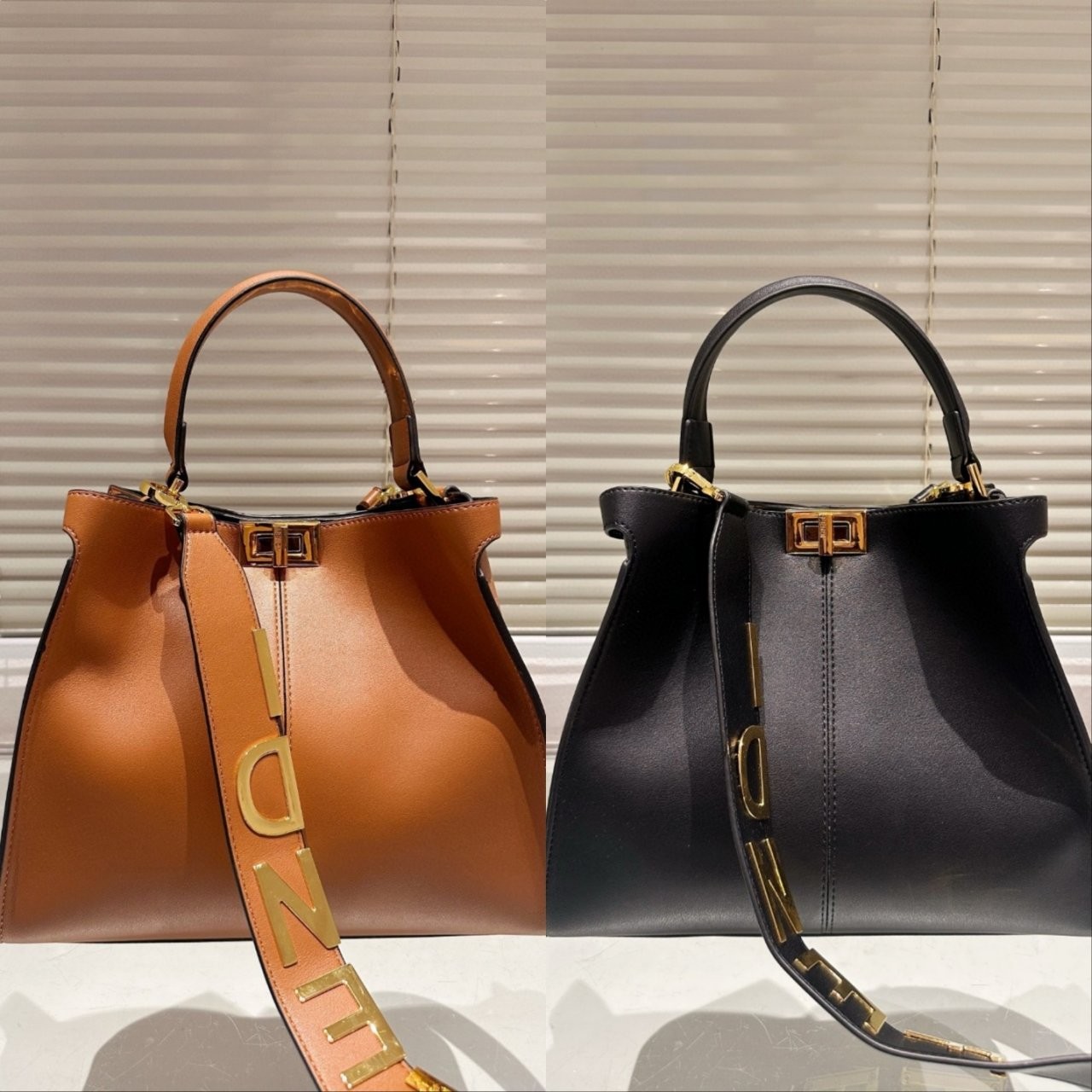 펜디 Fendi 피카부 X-라이트 미디움백