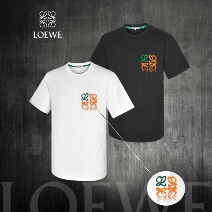 로에베 LOE 방울 포켓 실켓 반팔