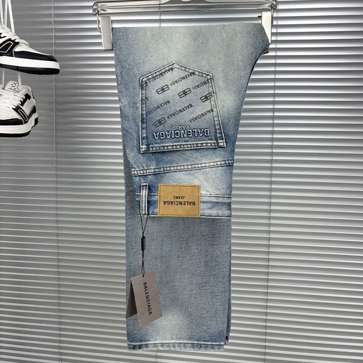 발렌시아가 봄여름 오리지널 핫 청바지