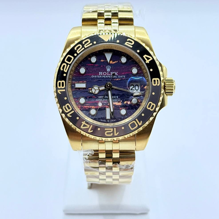 로렉스 GMT-마스터 II 오이스터, 40mm, 옐로우 골드 RO83