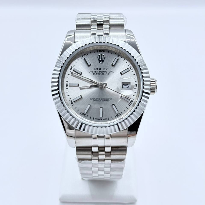 로렉스 데이저스트 오이스터, 41mm, 오이스터스틸과 화이트 골드 RO89
