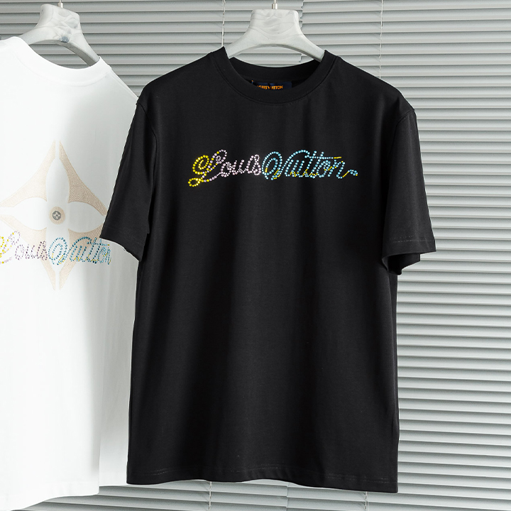 루이비통 25SS 신상 반팔 티셔츠 라운드넥 디자인